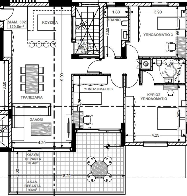 Attico a Limassol, Cipro, 141 m² - foto 6