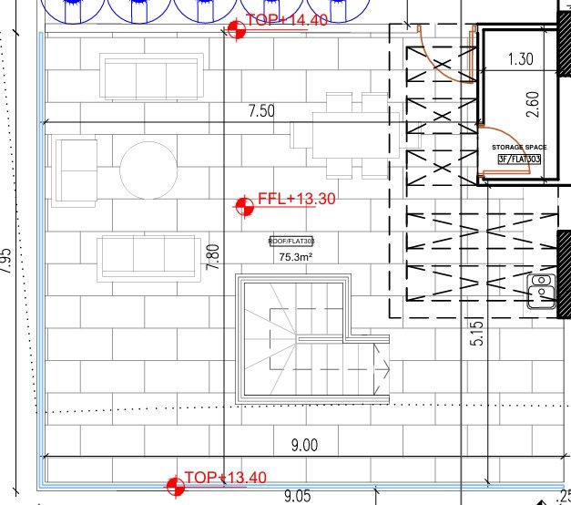 Attico a Larnaca, Cipro, 96 m² - foto 6