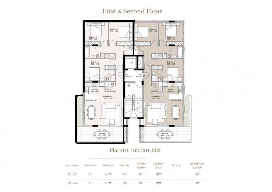 Appartement à Limassol, Chypre, 124 m² - image 6