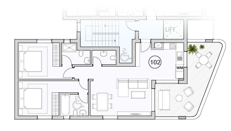 Apartment in Limassol, Cyprus, 113 m² - picture 6