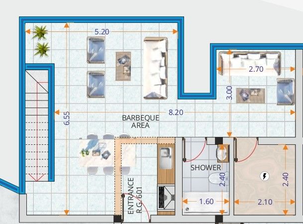 Attico a Larnaca, Cipro, 108 m² - foto 6