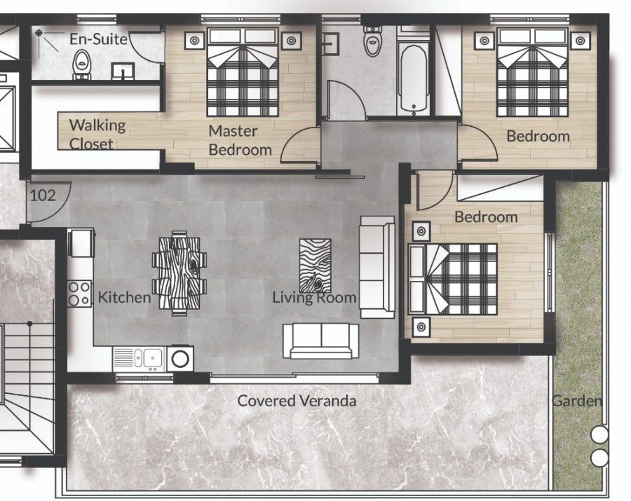 Apartamento en Limasol, Chipre, 135 m² - imagen 6