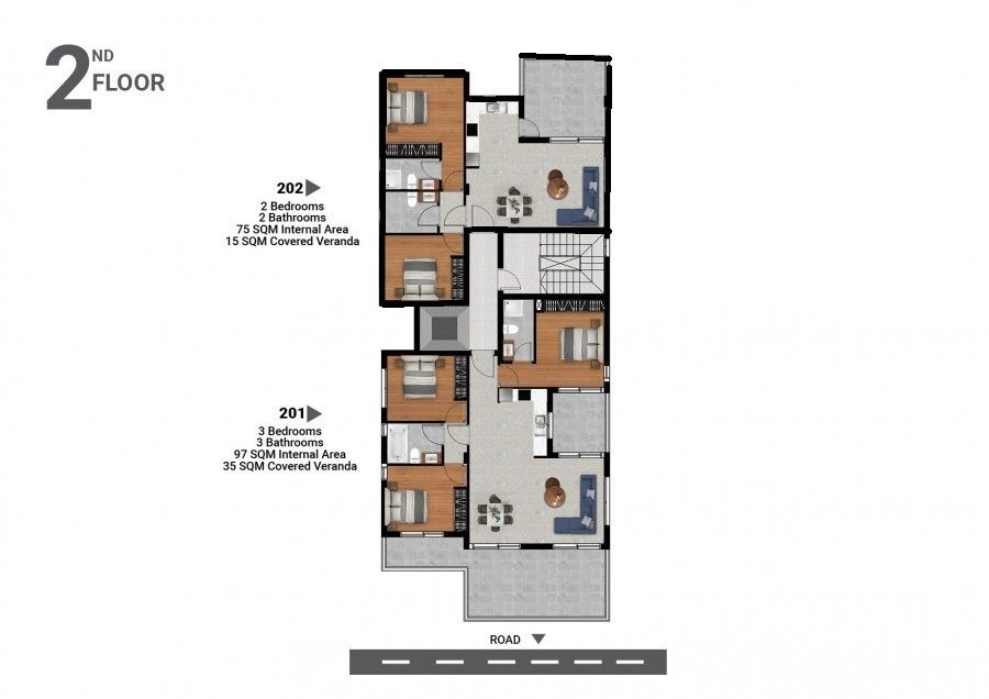 Apartment in Limassol, Cyprus, 90 m² - picture 6