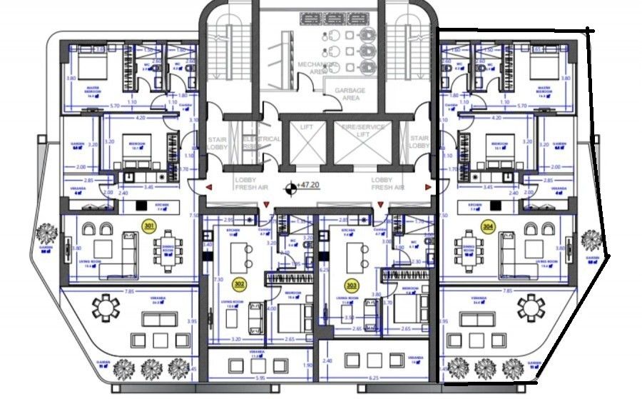 Apartment in Limassol, Zypern, 130 m² - Foto 6