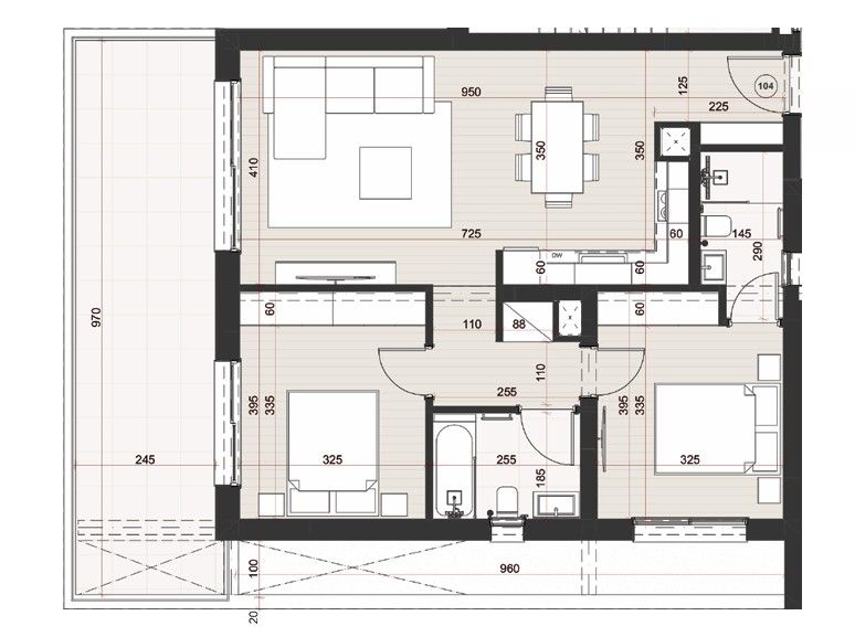 Apartment in Limassol, Zypern, 106 m² - Foto 6