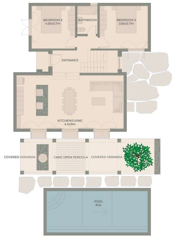 Villa a Paphos, Cipro, 168 m² - foto 7