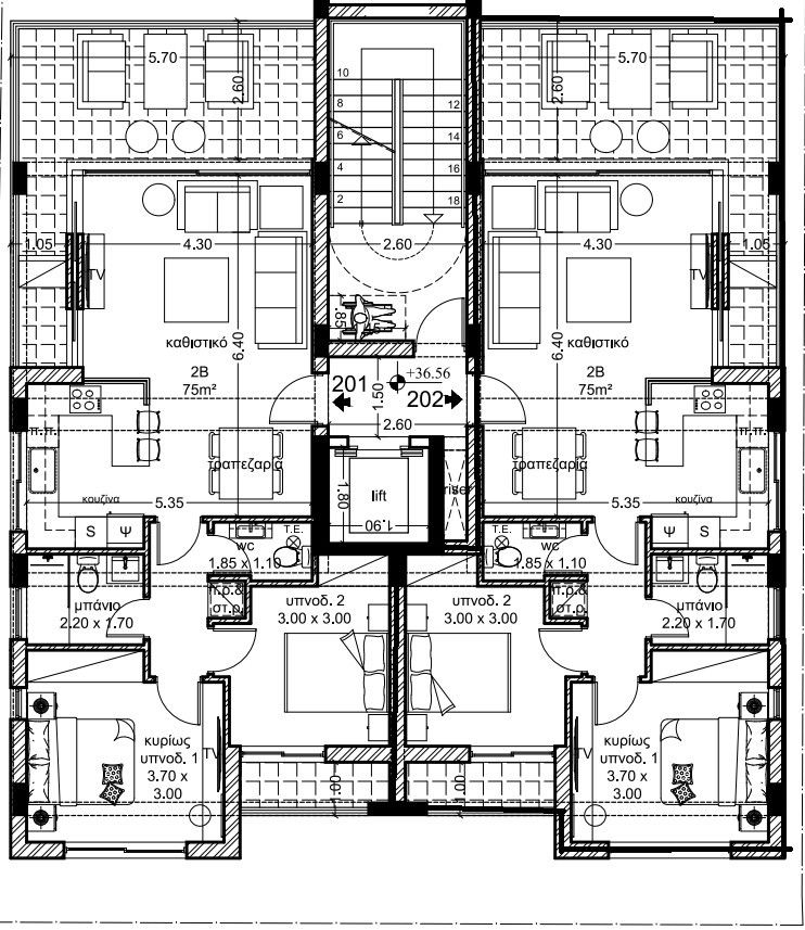 Appartamenti a Limassol, Cipro, 95 m² - foto 7