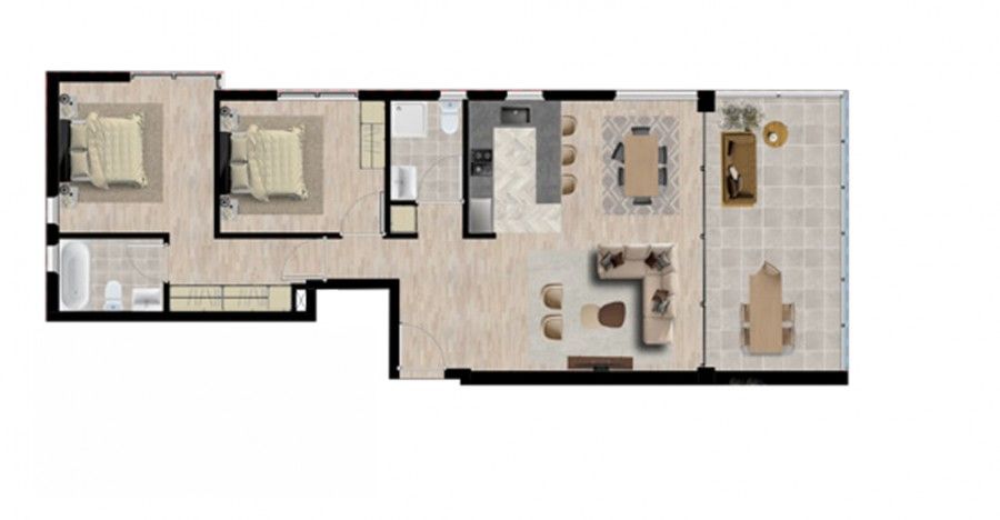 Apartamento en Limasol, Chipre, 111 m² - imagen 7