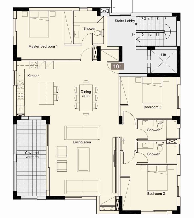 Appartamenti a Paphos, Cipro, 219 m² - foto 8