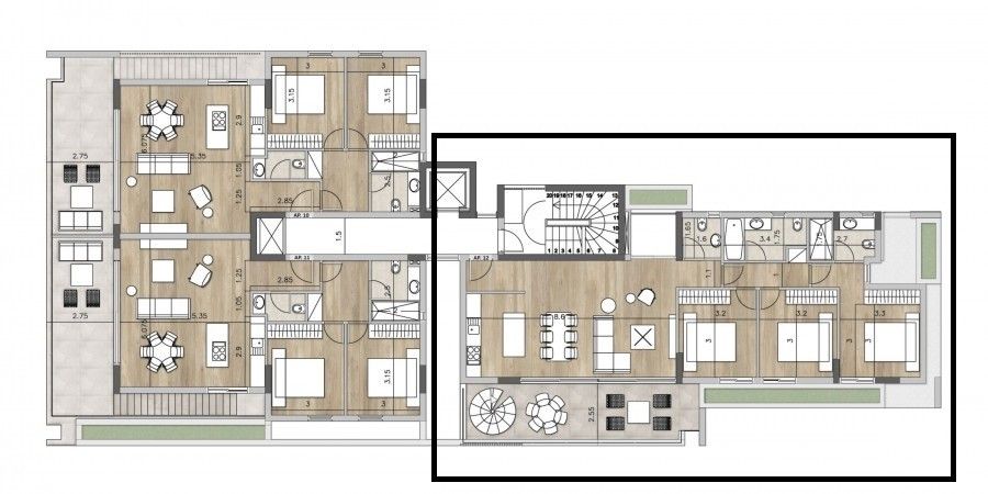 Appartamenti a Limassol, Cipro, 146 m² - foto 8