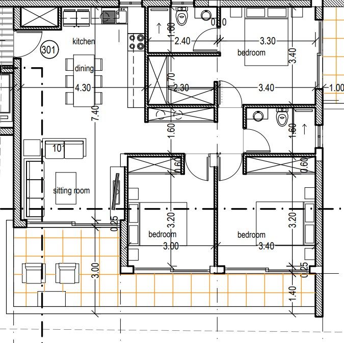 Penthouse in Paphos, Cyprus, 120 m² - picture 8