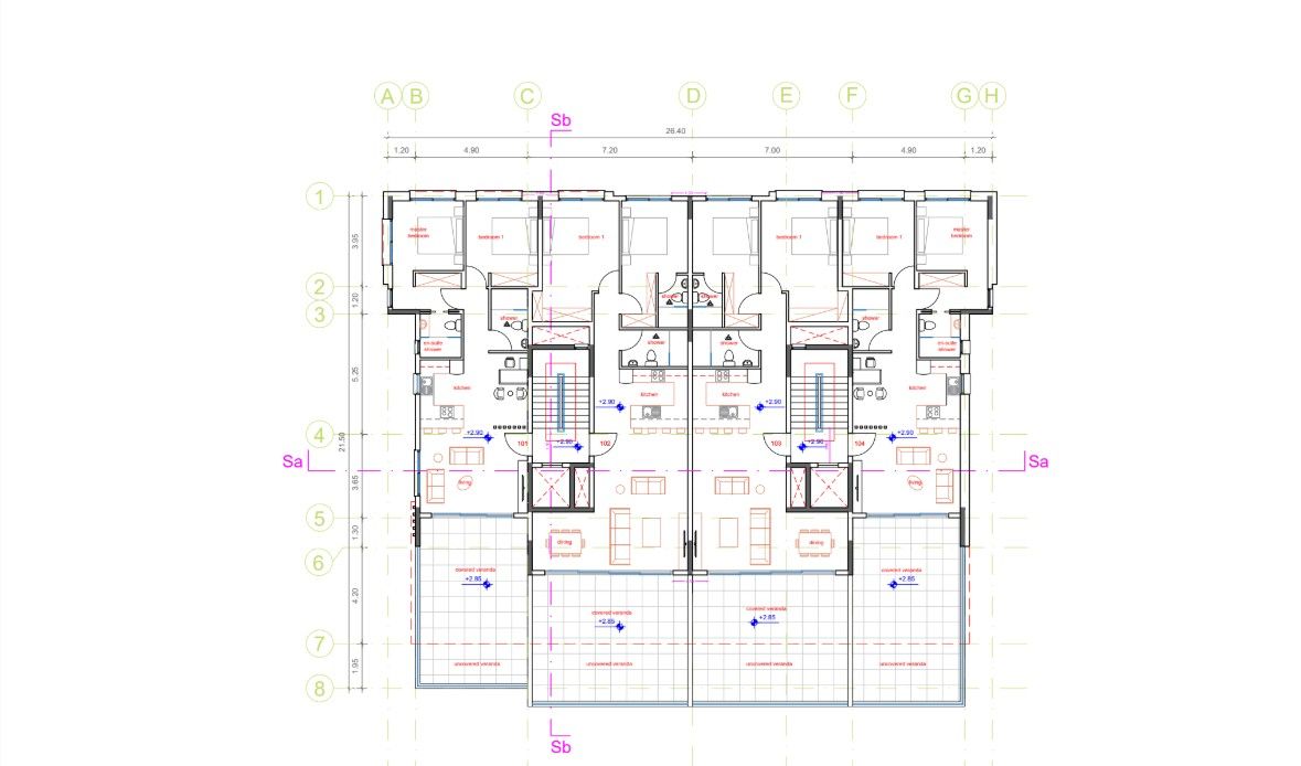 Apartment in Paphos, Cyprus, 55 m² - picture 8