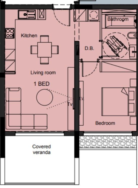 Appartamenti a Limassol, Cipro, 70 m² - foto 8