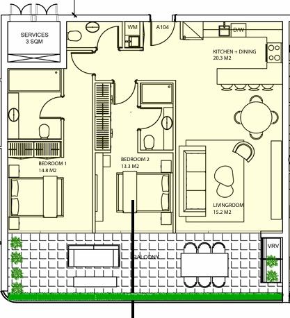 Appartamenti a Nicosia, Cipro, 106 m² - foto 8