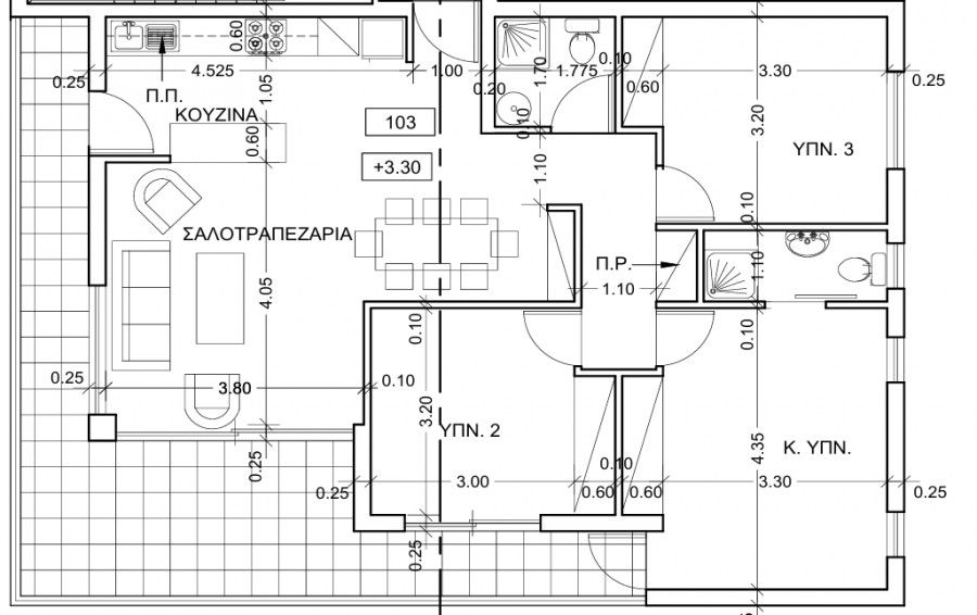 Apartment in Larnaca, Cyprus, 123 m² - picture 8