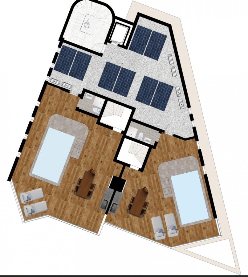 Attico a Paphos, Cipro, 86 m² - foto 9