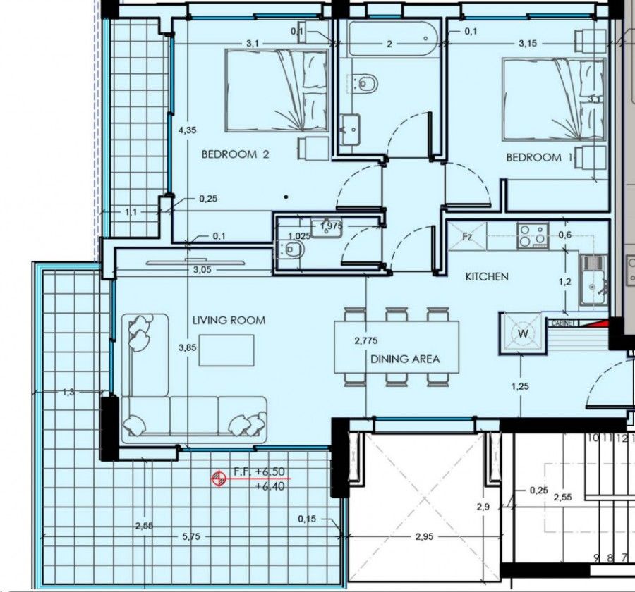 Apartment in Limassol, Cyprus, 97 m² - picture 9