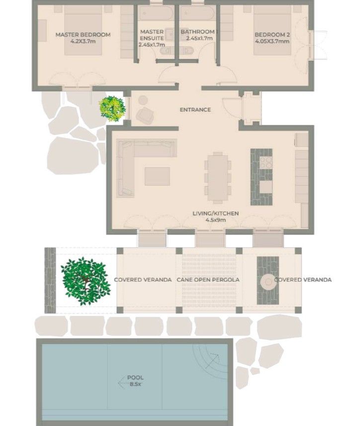 Villa in Paphos, Zypern, 473 m² - Foto 9