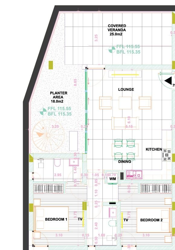 Penthouse in Limassol, Cyprus, 100 m² - picture 9