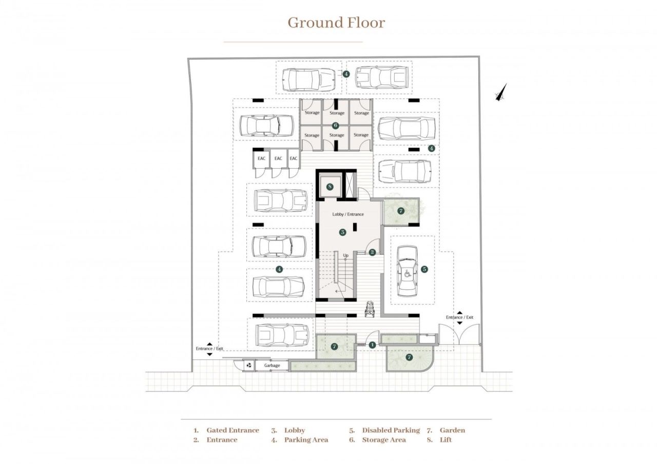 Penthouse in Limassol, Zypern, 124 m² - Foto 9