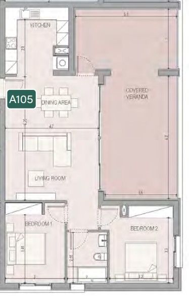 Appartamenti a Limassol, Cipro, 66 m² - foto 9