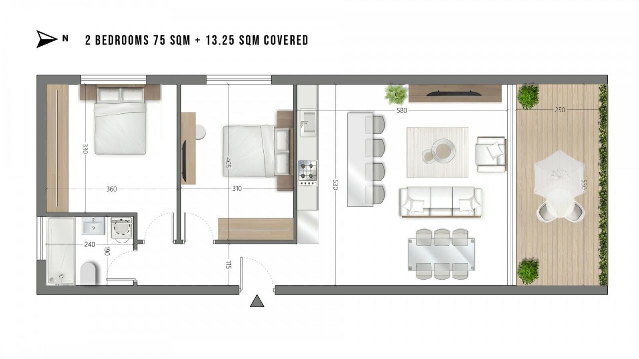 Apartment in Limassol, Zypern, 88 m² - Foto 9