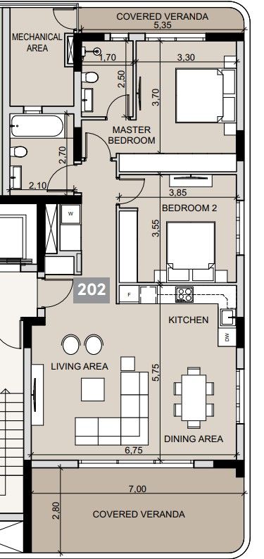 Apartment in Limassol, Zypern, 194 m² - Foto 10