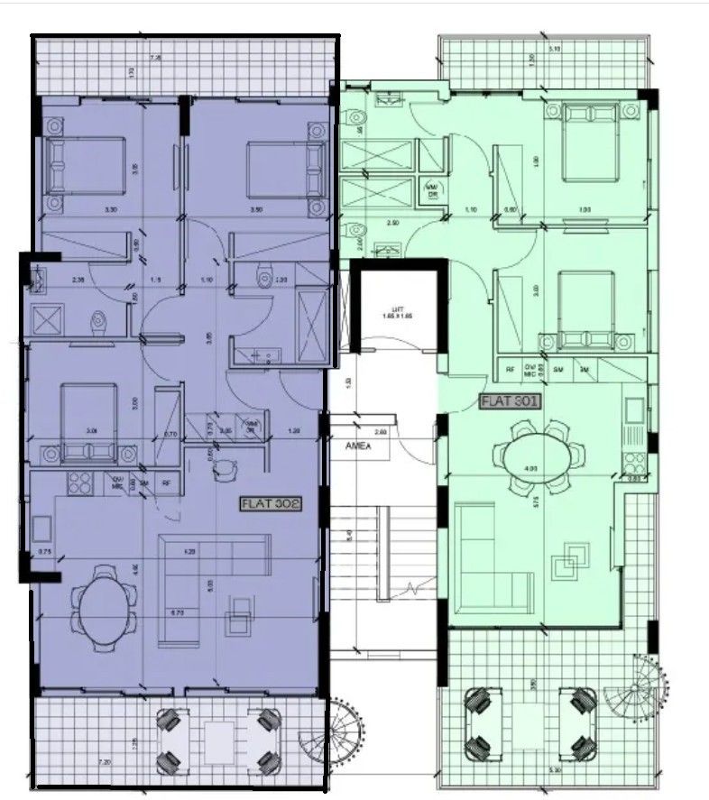 Ático en Limasol, Chipre, 132 m² - imagen 10