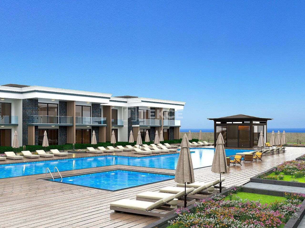 Penthouse in Kyrenia, Zypern, 80 m² - Foto 1