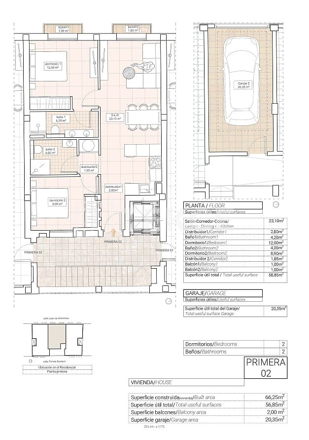 Apartment in Hondon de las Nieves, Spain, 92 m² - picture 7
