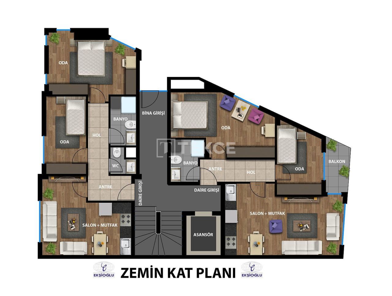 Penthouse à Antalya, Turquie, 110 m² - image 7