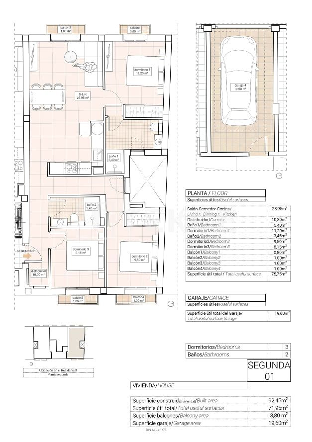 Ático en Hondon de las Nieves, España, 92 m² - imagen 9