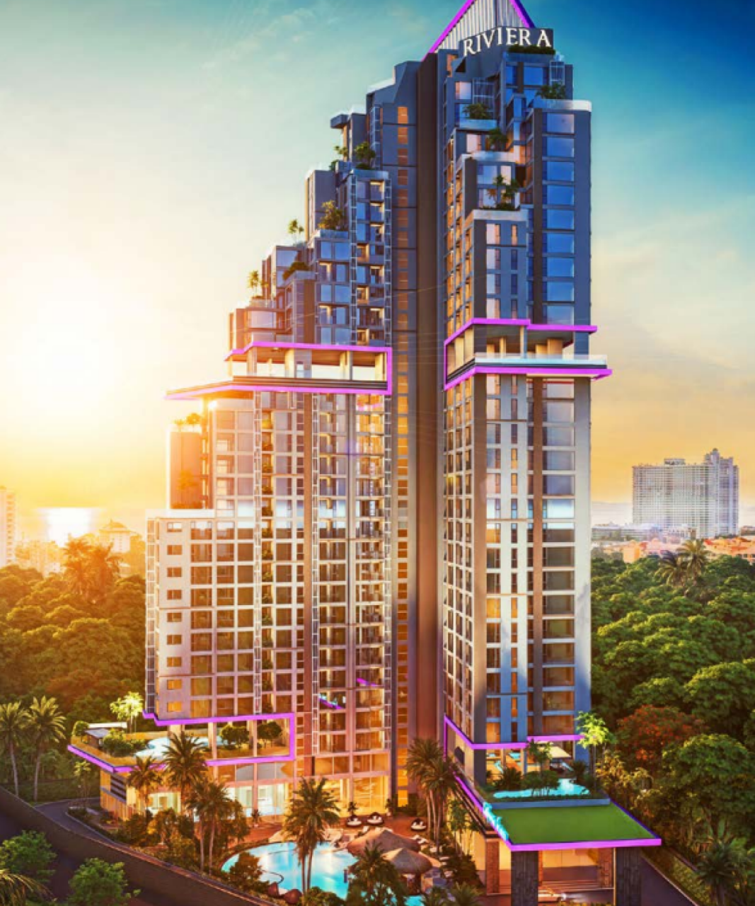 Wohnung in Pattaya, Thailand, 35 m² - Foto 8