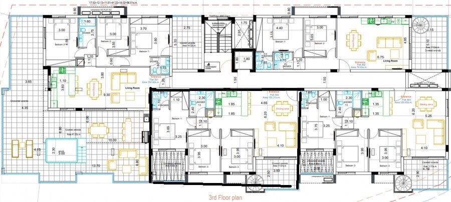 Penthouse in Larnaca, Cyprus, 120 m² - picture 11