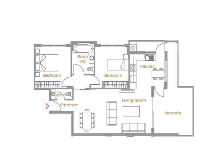 Apartment in Limassol, Cyprus, 102 m² - picture 11