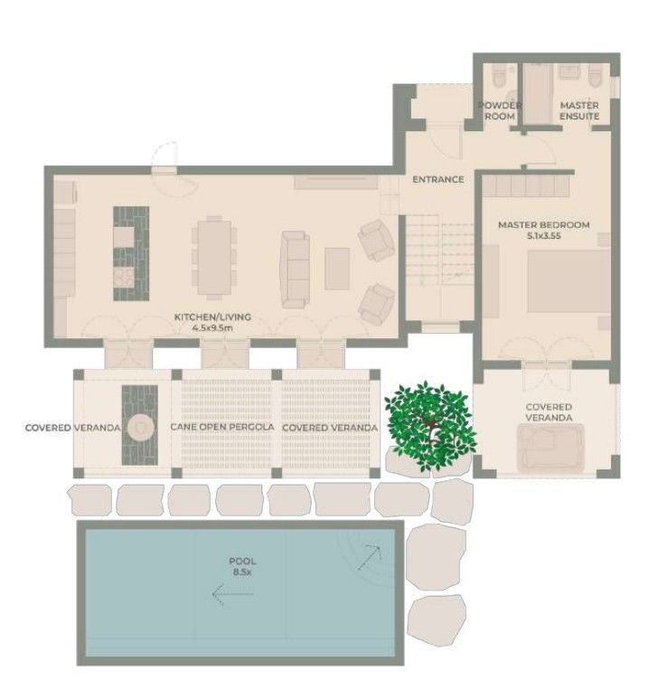 Villa in Paphos, Zypern, 187 m² - Foto 11