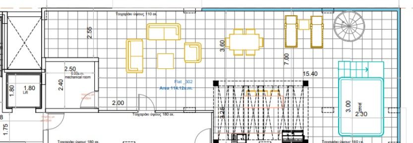 Penthouse in Larnaca, Cyprus, 97 m² - picture 12
