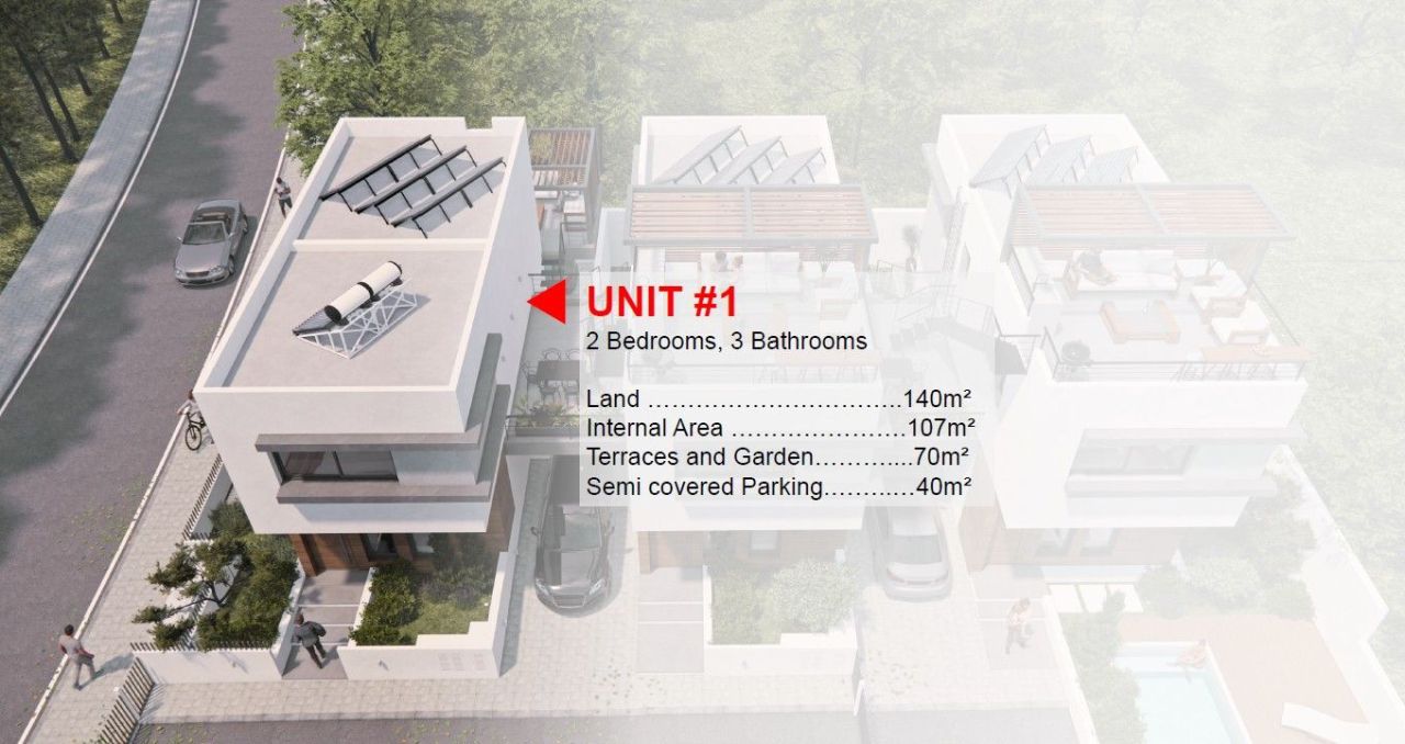 Stadthaus in Larnaka, Zypern, 107 m² - Foto 12