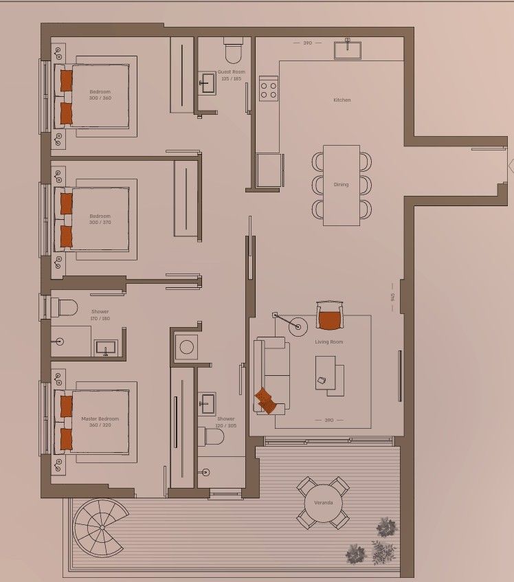 Attico a Limassol, Cipro, 129 m² - foto 13