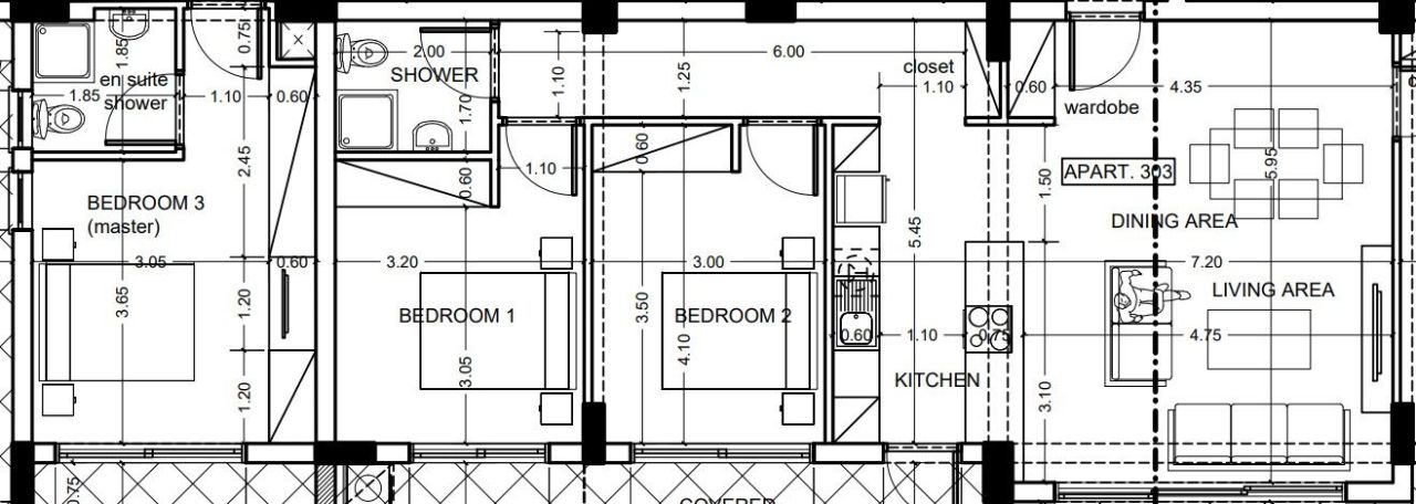 Penthouse in Limassol, Zypern, 165 m² - Foto 14