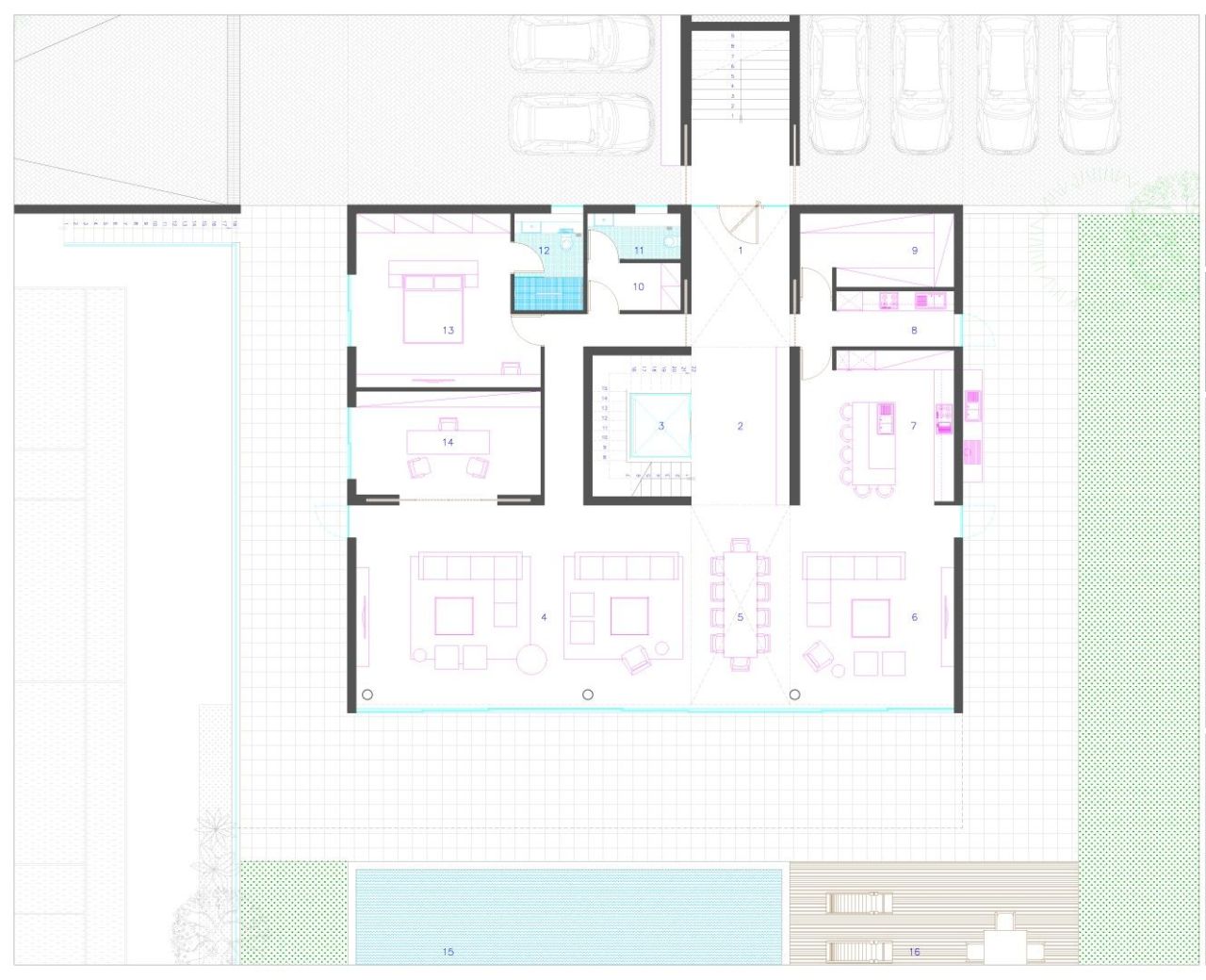 Villa en Limasol, Chipre, 895 m² - imagen 14