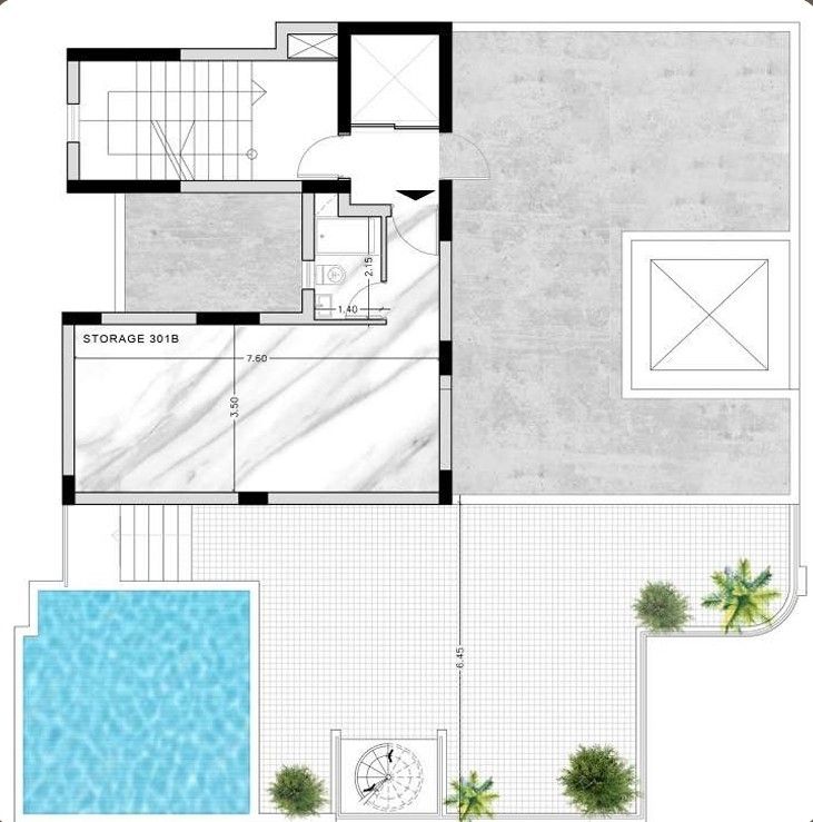 Penthouse in Limassol, Zypern, 156 m² - Foto 14