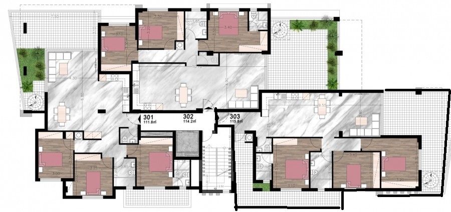 Penthouse in Limassol, Cyprus, 147 m² - picture 15