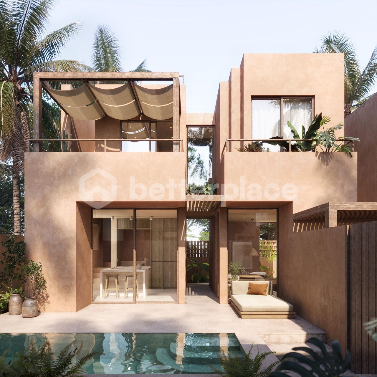 Villa en Bukit, Indonesia, 77 m² - imagen 1