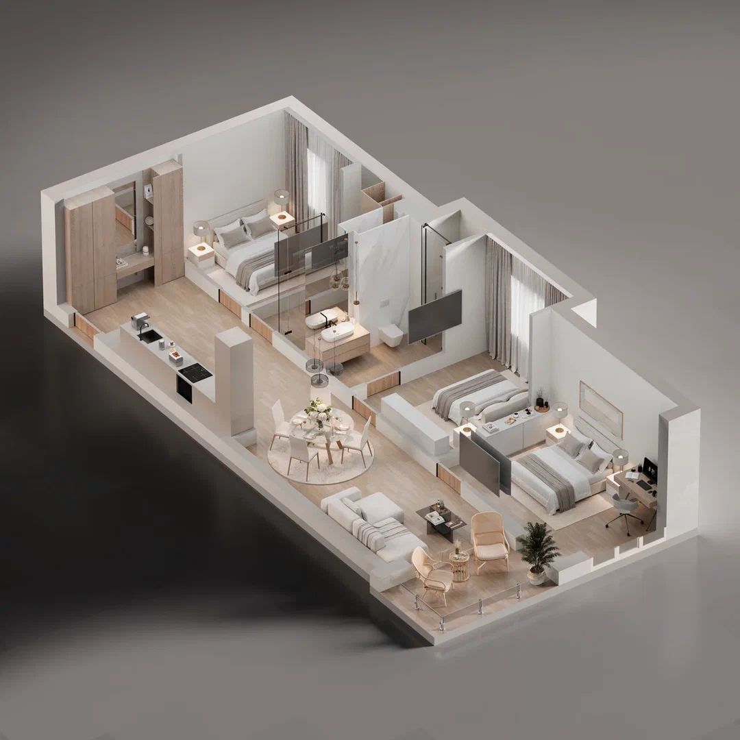 Appartamenti a Becici, Montenegro, 85 m² - foto 13