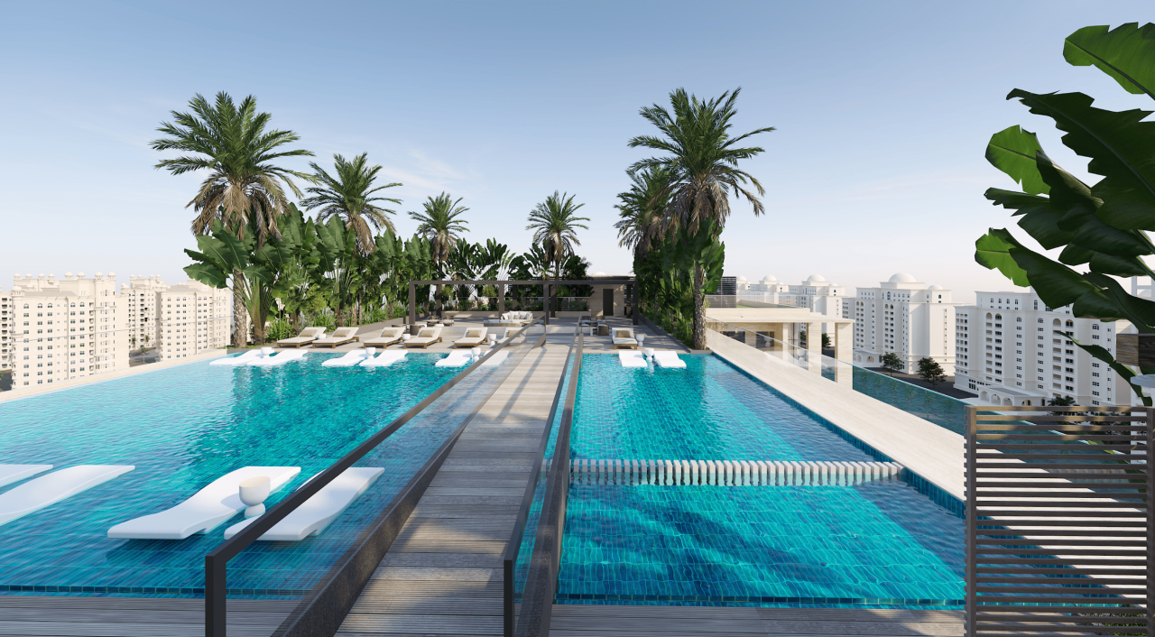 Flat in Dubai, UAE, 105 m² - picture 1