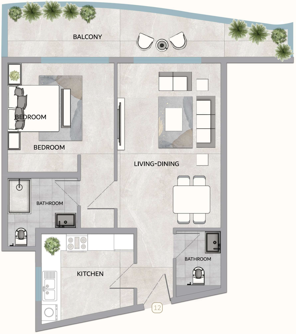 Appartement à Ajman, EAU, 87 m² - image 5