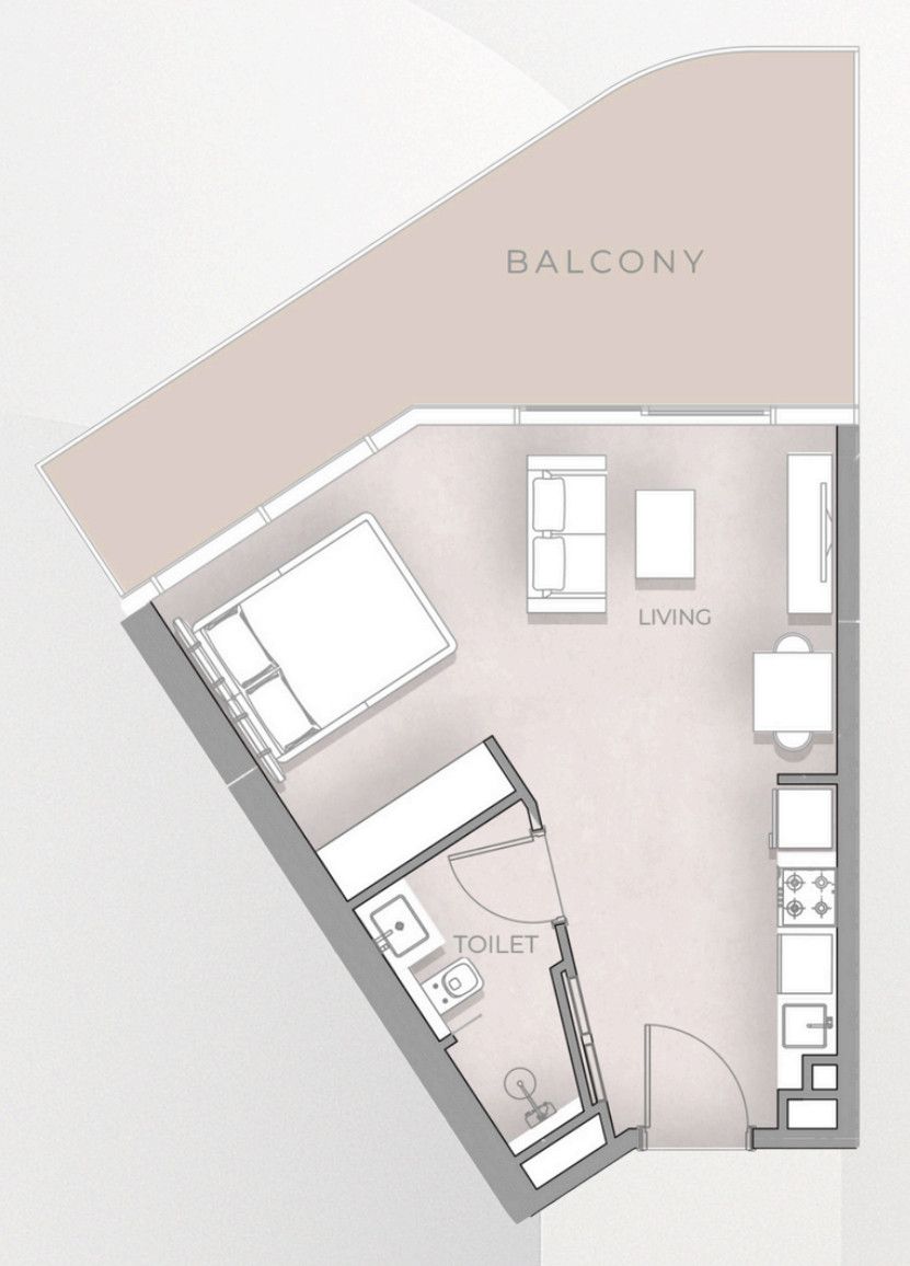 Studio a Dubai, EAU, 38 m² - foto 5