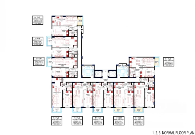 Flat in Alanya, Turkey, 56 m² - picture 2