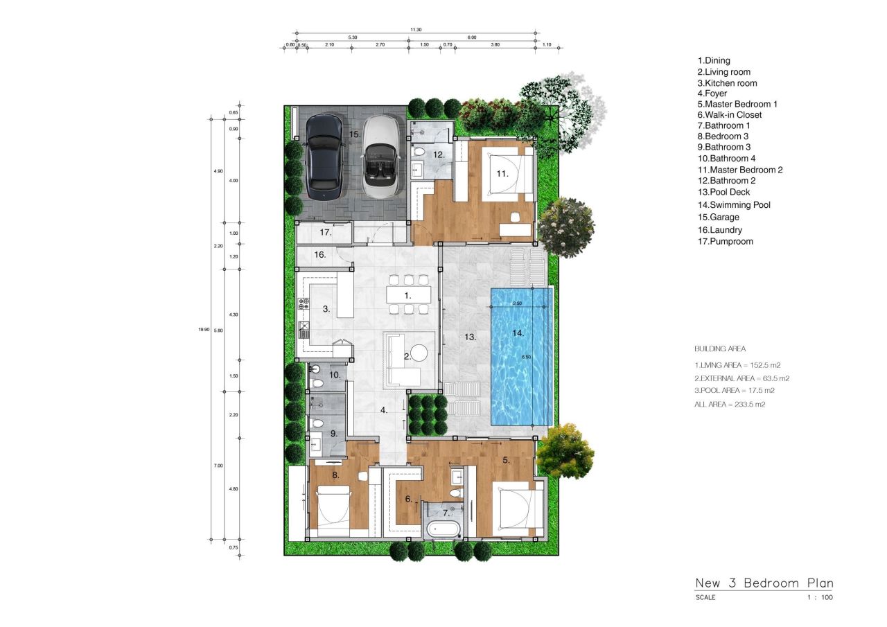 Villa in Phuket, Thailand, 232 m² - Foto 11